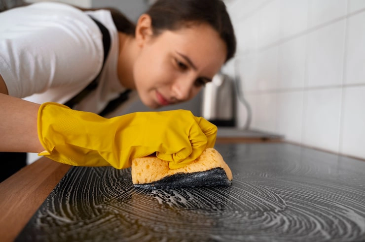 Polishing Quartz Countertops