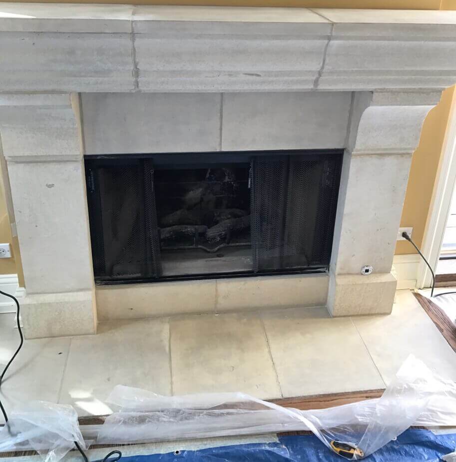 Marble Fireplace Cleaning Restoration, Marble Fireplace Cleaning Service