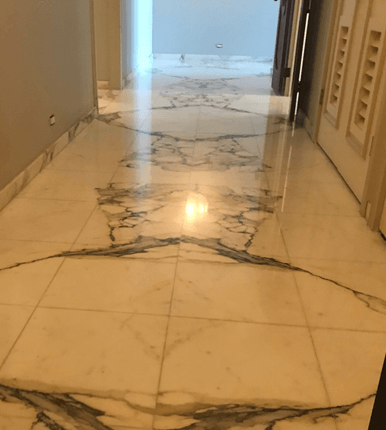 calcutta marble flooring
