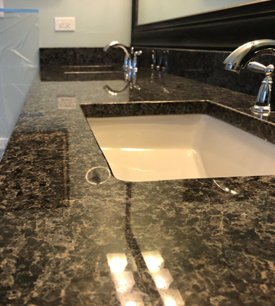 Granite Restoration For Countertops Floors Bathrooms Chicago Northshore Il